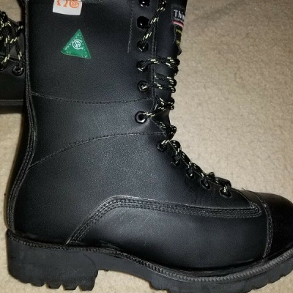 Sympatex 10" Waterproof Metatarsal Guard Steel Toe Mining / Safety Boots Size 9M